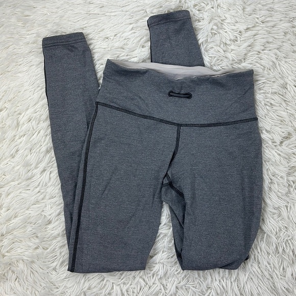 Lululemon: Runder Under Pant Heathered Slate Macro Micro Stripe Polar - Picture 1 of 7